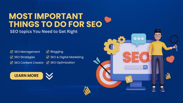 The Most Important Parts of SEO topics You Need to Get Right