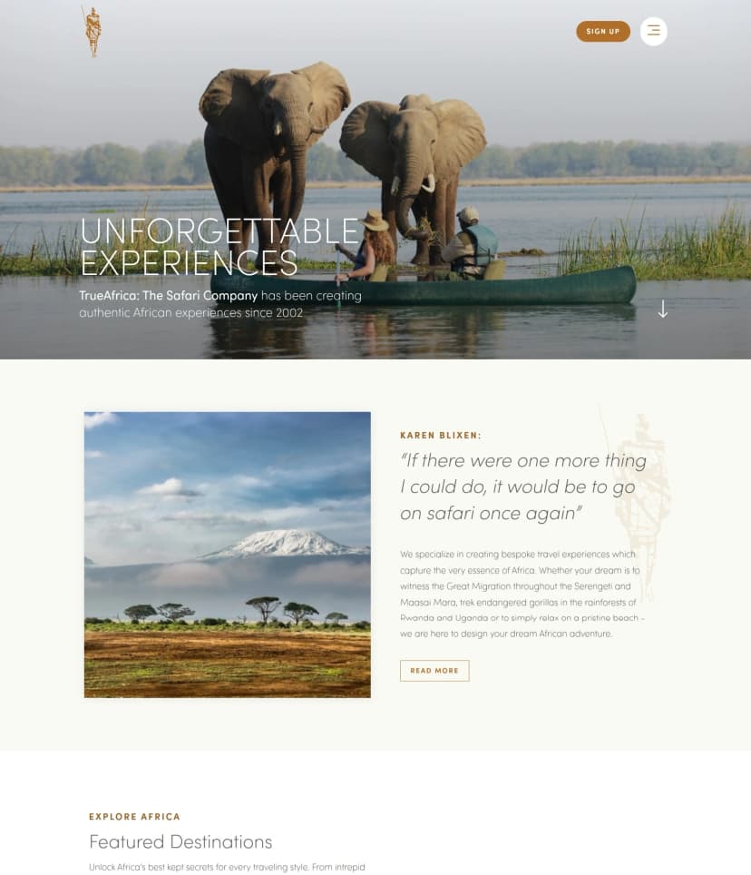 Parallax effect image