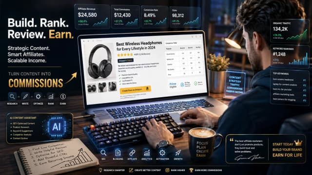 Amazon Affiliate Content Writer: The Key to Traffic and Increased Earnings