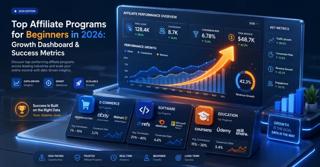 Next post Top 10 Affiliate Programs Ideal for Beginners: Your Roadmap to Passive Income