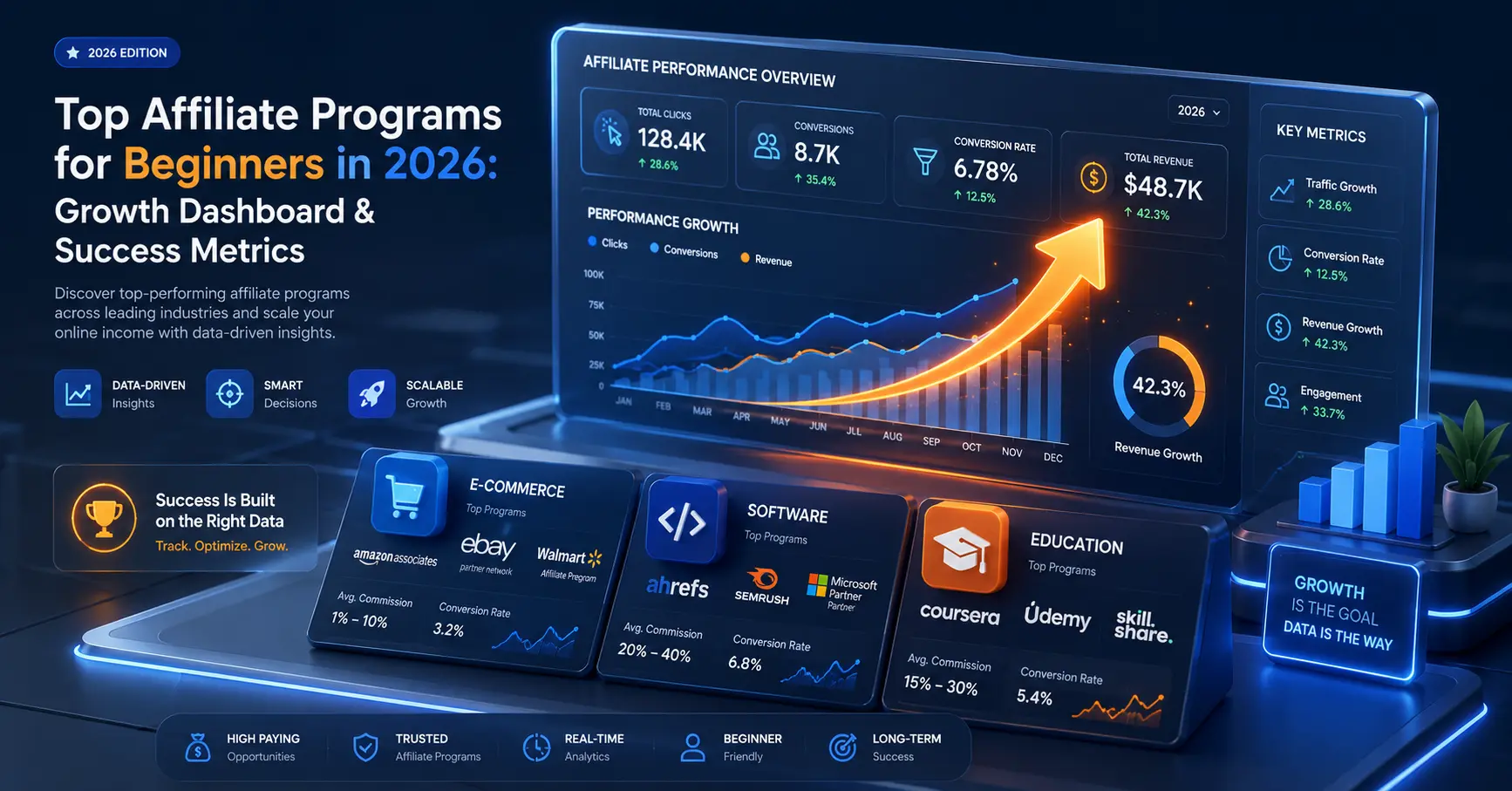 Top 10 Affiliate Programs Ideal for Beginners: Your Roadmap to Passive Income