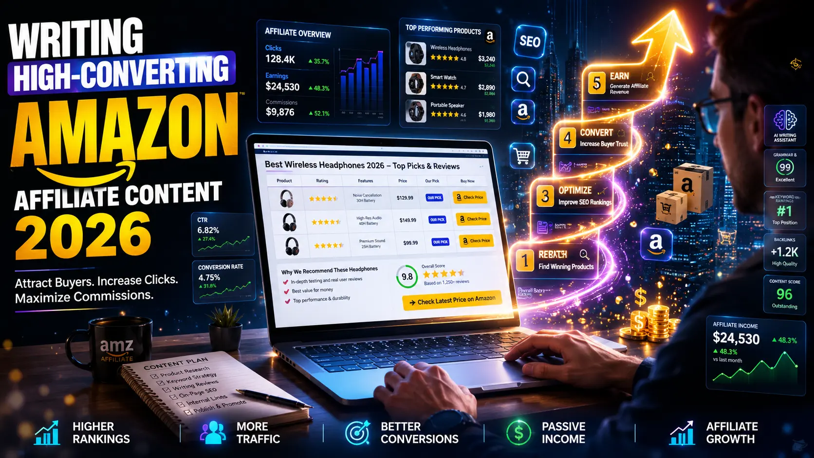 How to Write the Best Content for an Amazon Affiliate Site