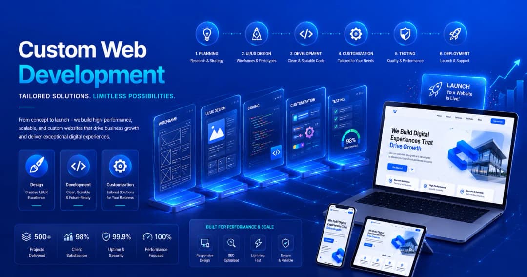 Prev post Custom Web Development: Tailored Solutions for Your Business