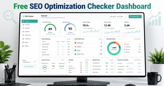 Free SEO Optimization Checker: The Ultimate Guide to Improving Your Rankings