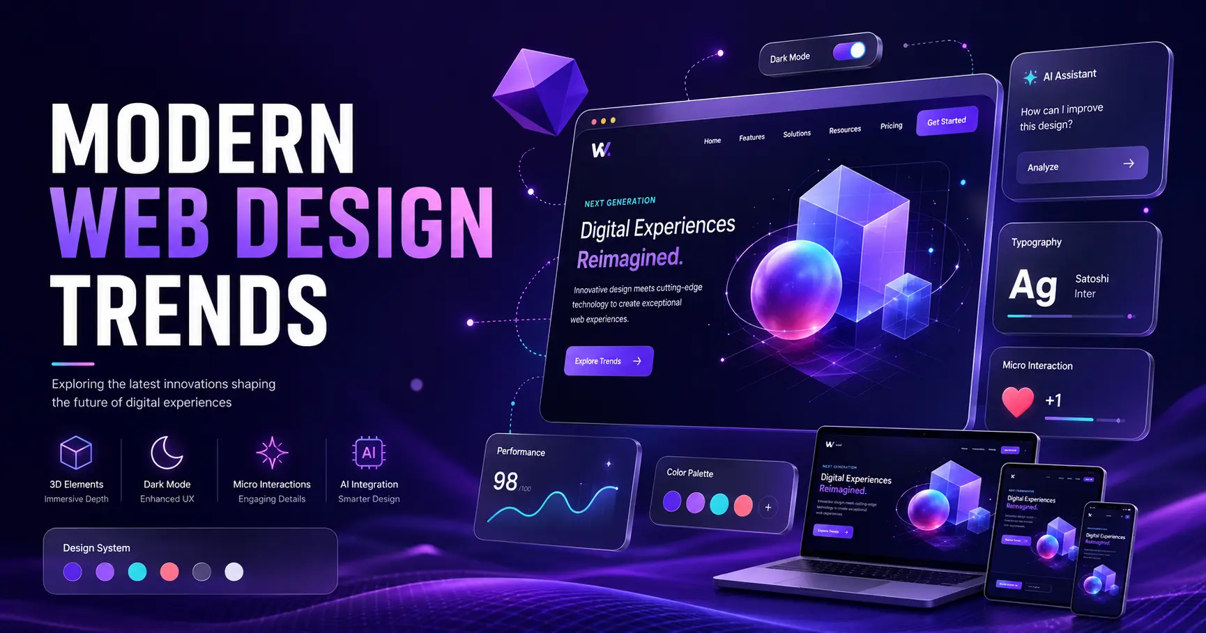 Best Modern Web Design Trends: A Comprehensive Guide